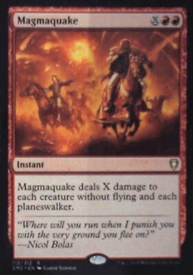 Magmaquake - Commander Anthology Volume II: #112, Magic: The Gathering Nm R168