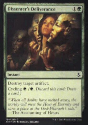 Dissenter's Deliverance - Amonkhet: #164, Magic: The Gathering Nm R103