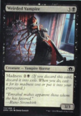 Weirded Vampire - Eldritch Moon: #113, Magic: The Gathering Nm R102