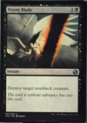 Doom Blade - Iconic Masters: #87, Magic: The Gathering Nm R74