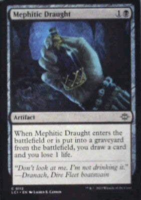 Mephitic Draught - The Lost Caverns of Ixalan: #112, MTG Nm R186