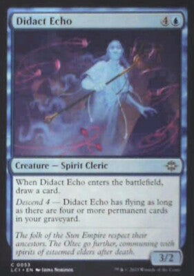 Didact Echo - The Lost Caverns of Ixalan: #53, Magic: The Gathering Nm R230