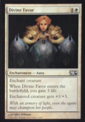 Divine Favor - Magic 2014 (M14): #17, Magic: The Gathering Nm R153