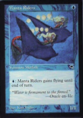 Manta Riders - Tempest: #74, Magic: The Gathering Nm R110