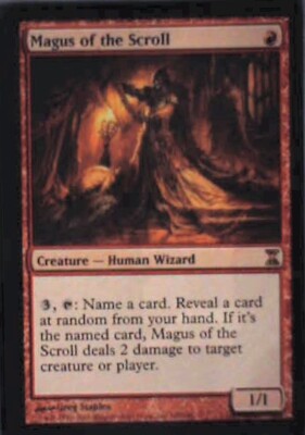 Magus of the Scroll - Time Spiral: #169, Magic: The Gathering Nm R50