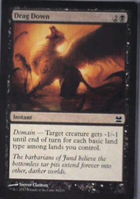Drag Down - Modern Masters: #80, Magic: The Gathering Nm R74