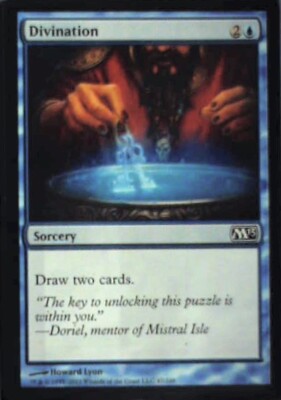 Divination - Magic 2012 (M12): #50, Magic: The Gathering Nm R242