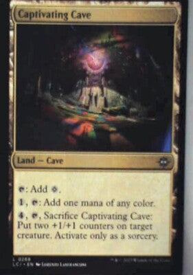 Captivating Cave - The Lost Caverns of Ixalan: #268, MTG Nm R229