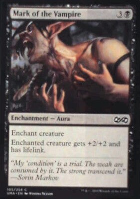 Mark of the Vampire - Ultimate Masters: #105, Magic: The Gathering Nm R192