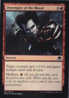 Distemper of the Blood - Eldritch Moon: #126, Magic: The Gathering Nm R150