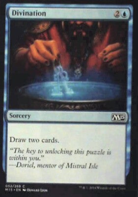 Divination - Magic 2015 (M15): #52, Magic: The Gathering Nm R130