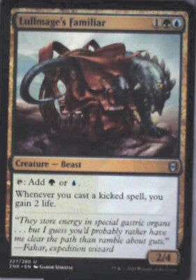 Lullmage's Familiar - Zendikar Rising: #227, Magic: The Gathering Nm R51