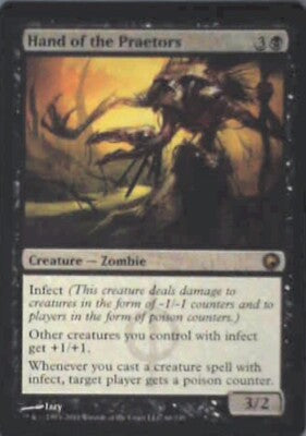 Hand of the Praetors - Scars of Mirrodin: #66, Magic: The Gathering Nm R203