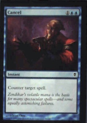 Cancel - Zendikar: #44, Magic: The Gathering Nm R203