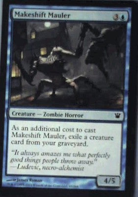 Makeshift Mauler - Innistrad: #65, Magic: The Gathering Nm C335