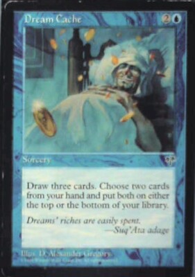 Dream Cache - Mirage: #62, Magic: The Gathering Lp R97