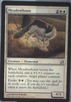 Meadowboon - Modern Masters: #22, Magic: The Gathering Nm R163
