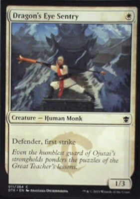 Dragon's Eye Sentry - Dragons of Tarkir: #11, Magic: The Gathering Nm R130
