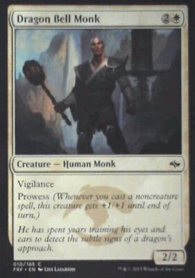 Dragon Bell Monk - Fate Reforged: #10, Magic: The Gathering Nm R130