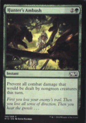 Hunter's Ambush - Magic 2015 (M15): #180, Magic: The Gathering Nm R29