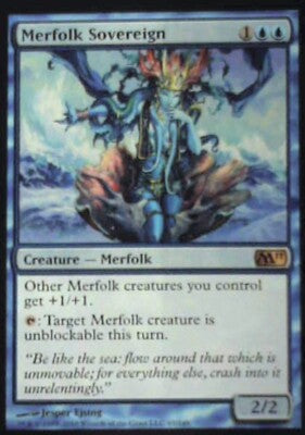 Merfolk Sovereign - Magic 2011 (M11): #65, Magic: The Gathering Nm R119