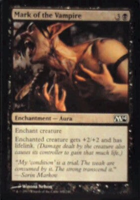 Mark of the Vampire - Magic 2013 (M13): #99, Magic: The Gathering Nm R132