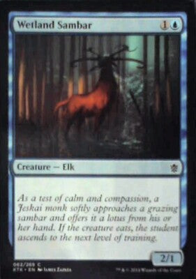Wetland Sambar - Khans of Tarkir: #62, Magic: The Gathering Nm R118