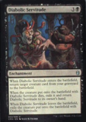Diabolic Servitude - Commander Anthology: #53, Magic: The Gathering Nm R168