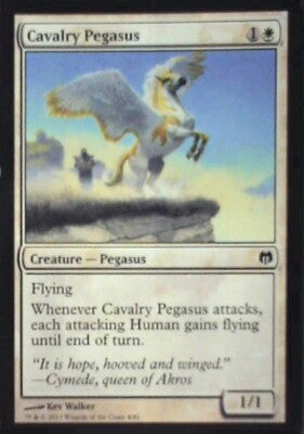 Cavalry Pegasus - Duel Decks: Heroes vs. Monsters: #4, MTG Lp R38