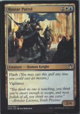 Hussar Patrol - Duel Decks: Speed vs. Cunning: #55, Magic: The Gathering Nm R83