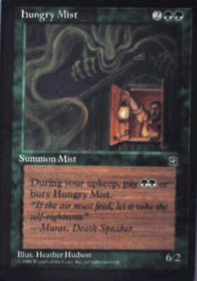 Hungry Mist [Version 2] - Homelands: #88b, Magic: The Gathering Nm R115