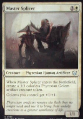 Master Splicer - Commander: March of the Machine: #194, MTG Nm R212