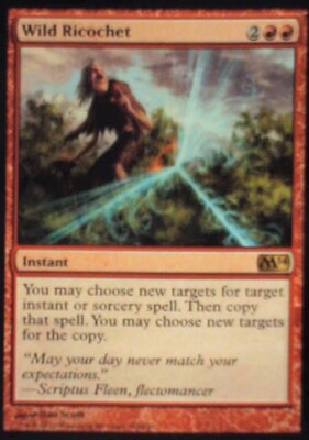 Wild Ricochet - Magic 2014 (M14): #162, Magic: The Gathering Nm R122