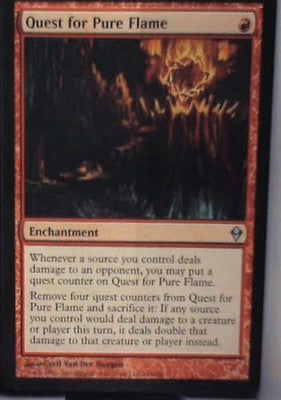 Quest for Pure Flame - Zendikar: #144, Magic: The Gathering Nm C333