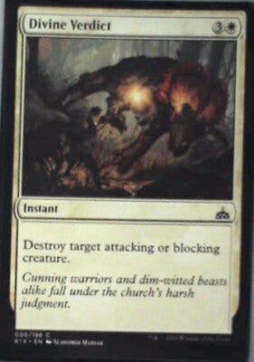 Divine Verdict - Rivals of Ixalan: #5, Magic: The Gathering Nm R129