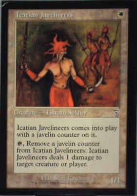 Icatian Javelineers - Timeshifted: #10, Magic: The Gathering Mp R37