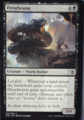 Dreadwurm - Zendikar Rising: #100, Magic: The Gathering Nm R130