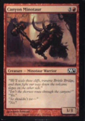 Canyon Minotaur - Magic 2013 (M13): #122, Magic: The Gathering Nm R132
