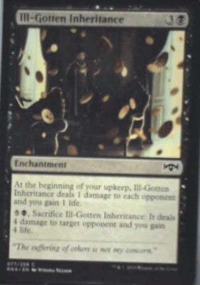 Ill-Gotten Inheritance - Ravnica Allegiance: #77, Magic: The Gathering Nm R116