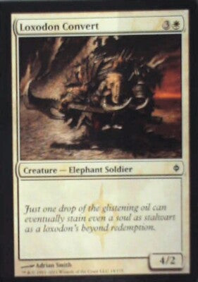 Loxodon Convert - New Phyrexia: #14, Magic: The Gathering Nm R164