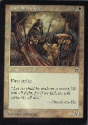 Youthful Knight - Stronghold: #25, Magic: The Gathering Nm R109