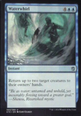 Waterwhirl - Khans of Tarkir: #60, Magic: The Gathering Nm R115