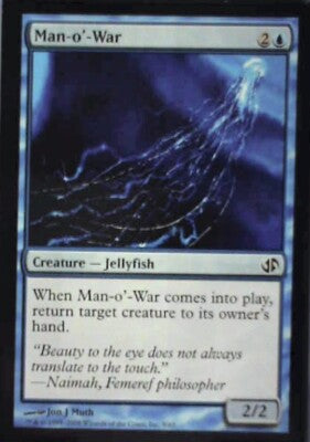 Man-o'-War - Duel Decks: Jace vs. Chandra: #8, Magic: The Gathering Nm R26