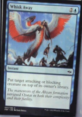 Whisk Away - Fate Reforged: #57, Magic: The Gathering Lp R38