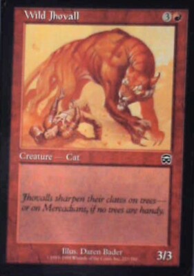 Wild Jhovall - Mercadian Masques: #227, Magic: The Gathering Lp R197