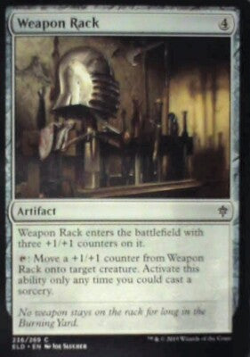 Weapon Rack - Throne of Eldraine: #236, Magic: The Gathering Nm R92