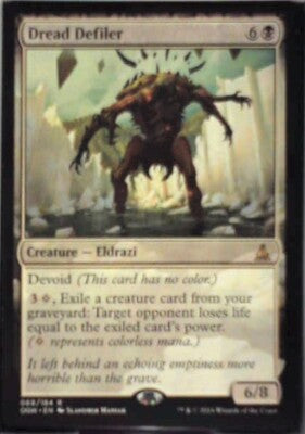 Dread Defiler - Oath of the Gatewatch: #68, Magic: The Gathering Nm R151