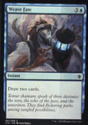 Weave Fate - Khans of Tarkir: #61, Magic: The Gathering Nm R53