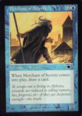 Merchant of Secrets - Legions: #44, Magic: The Gathering Nm R231