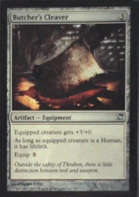 Butcher's Cleaver - Innistrad: #217, Magic: The Gathering Nm R71